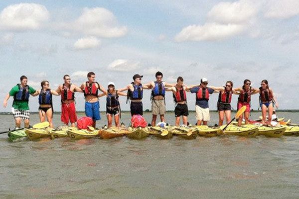 Kayaking activity for schools