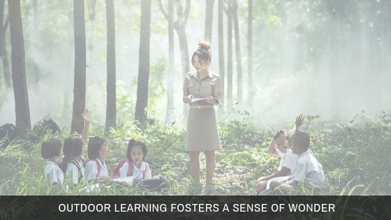 Outdoor learning fosters